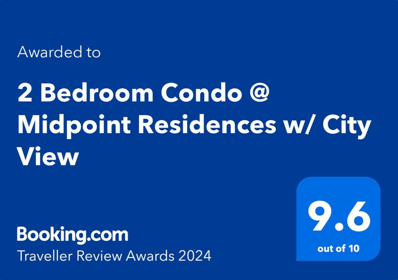 2 Bedroom Condo @ Midpoint Residences W/ City View Mandaue City Ngoại thất bức ảnh